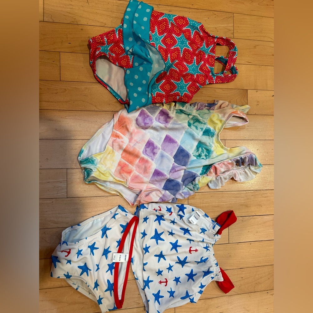 2T Girls Swimsuit Bundle
